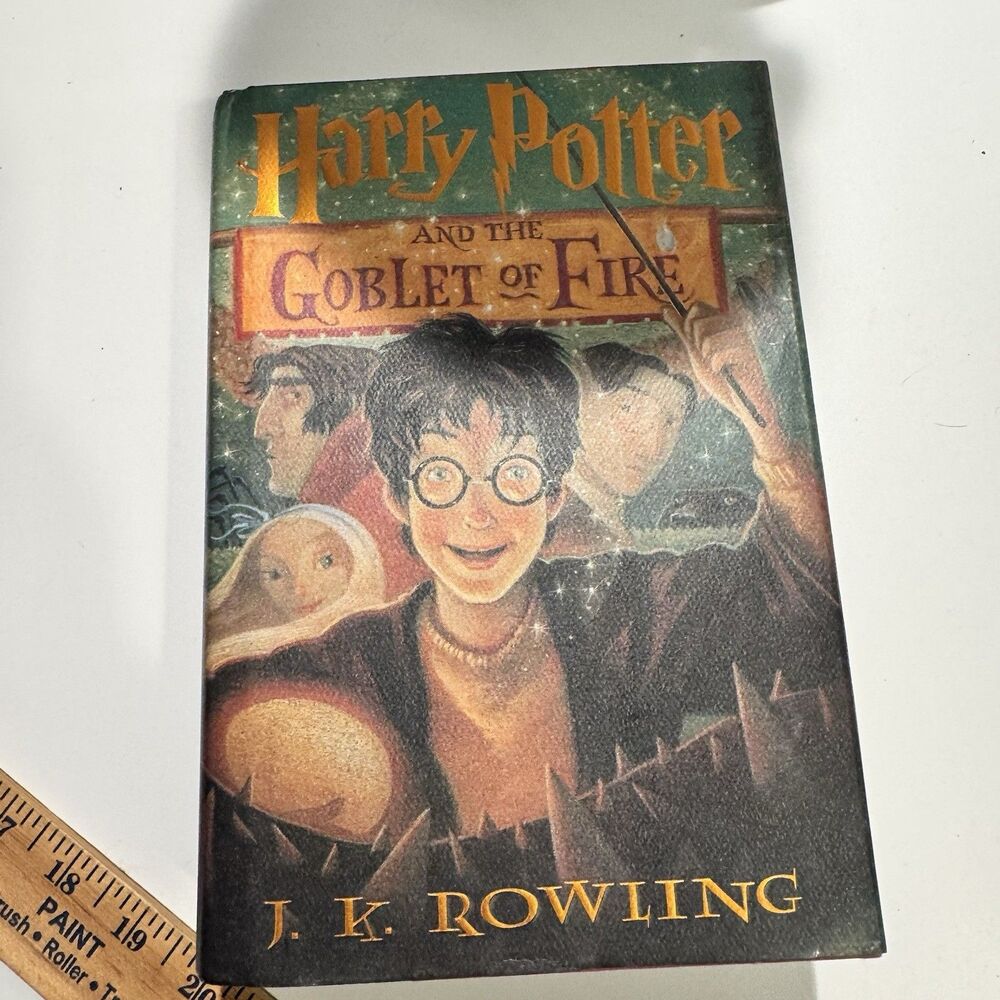 Harry Potter & The Goblet of Fire by J. K. Rowling First Edition With Errors